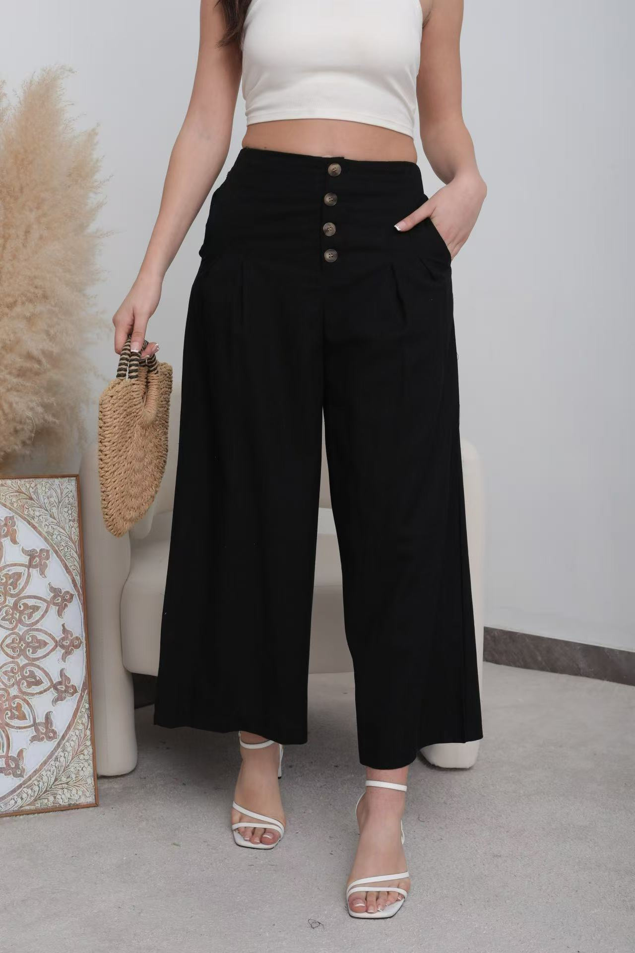 Flared united pants - Image 9
