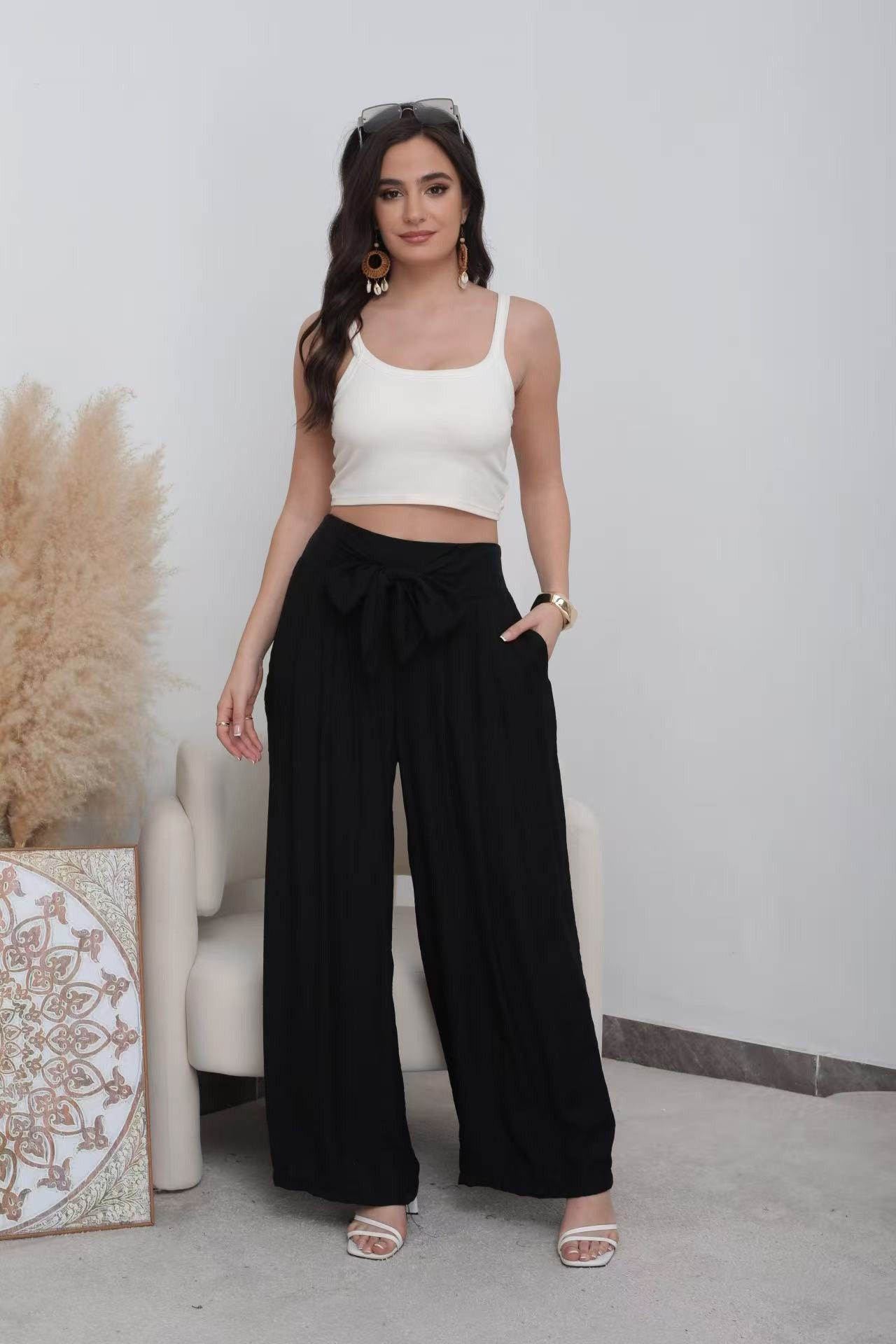 Pantalones fluidos - Image 5