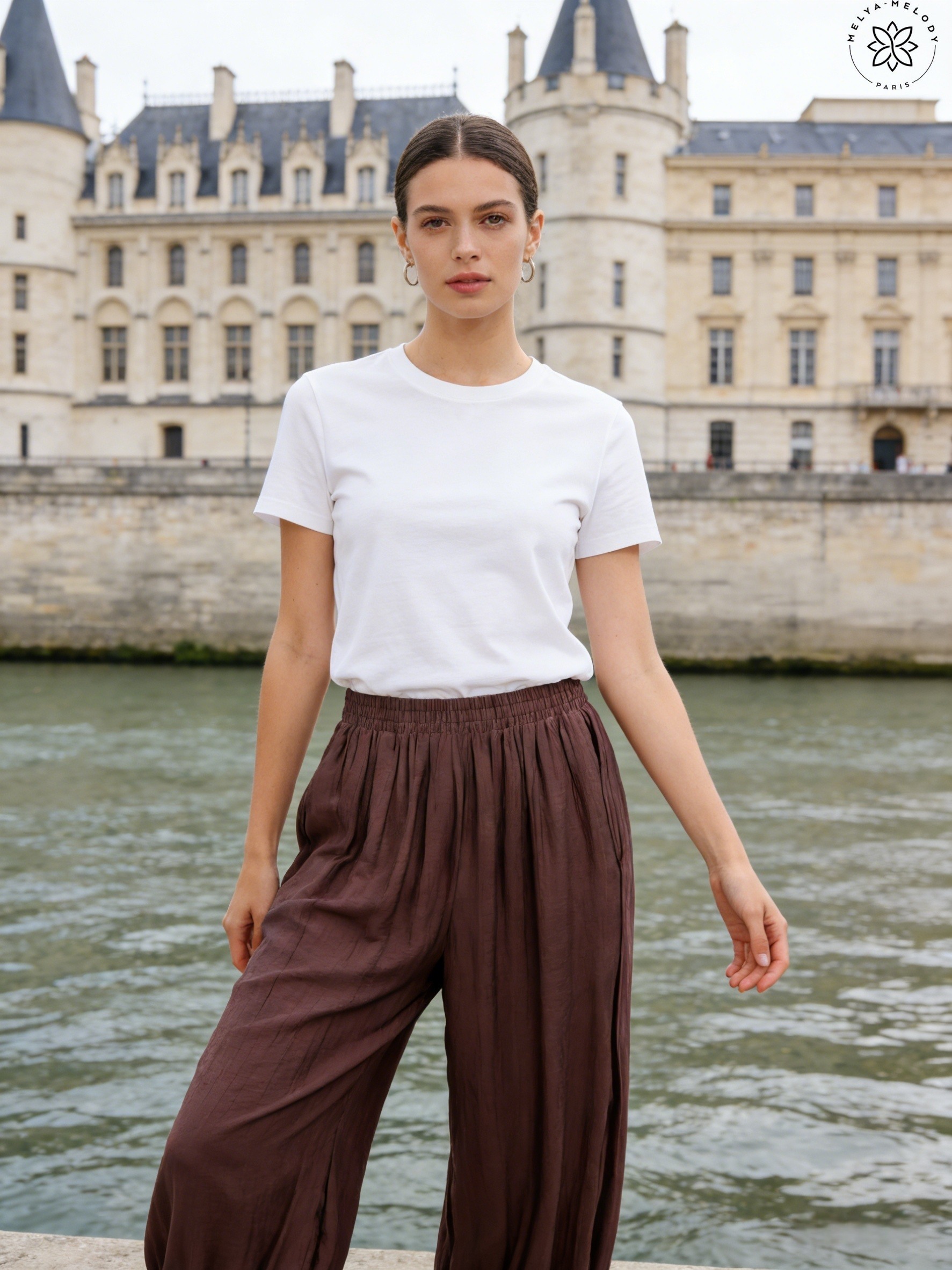 Pantaloni fluidi a gamba affusolata - Image 10