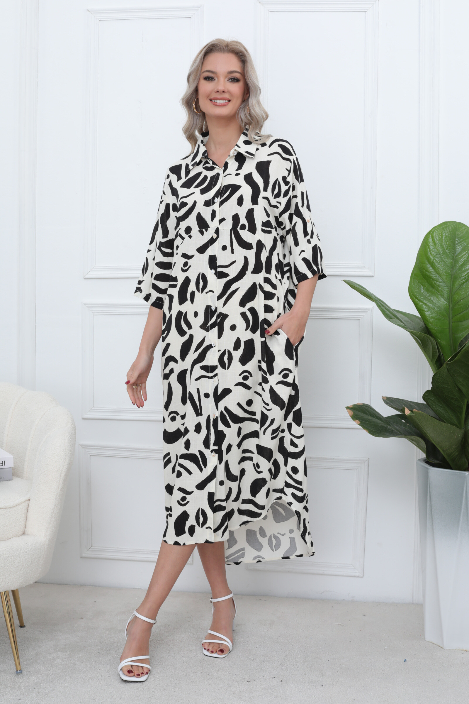 Wholesaler Melya Melody - Printed dress