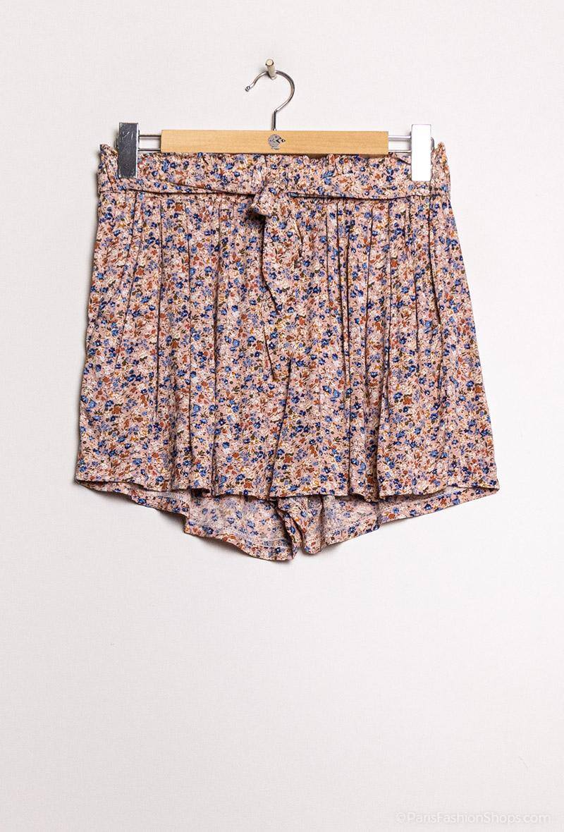 Mayorista Melya Melody - Pantalón corto estampado floral
