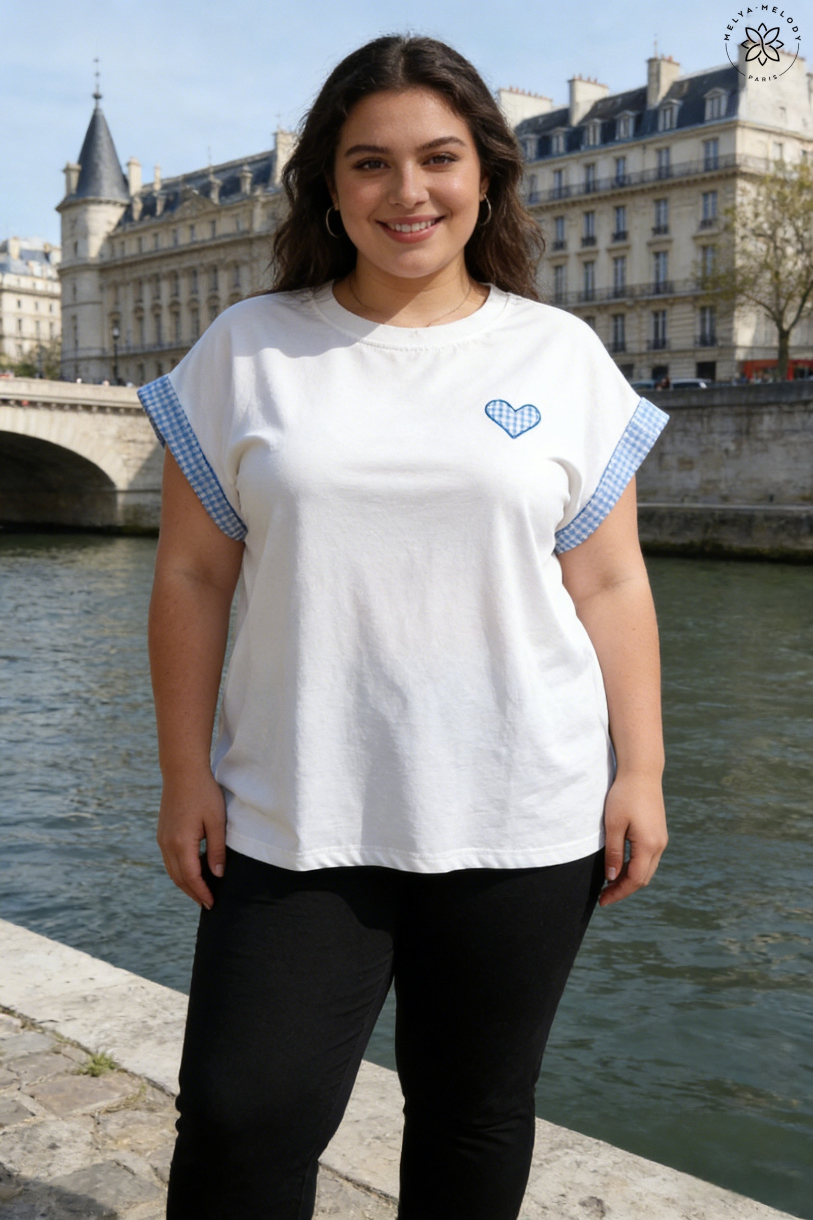 Übergrößen T-Shirt mit Herz - Image 2