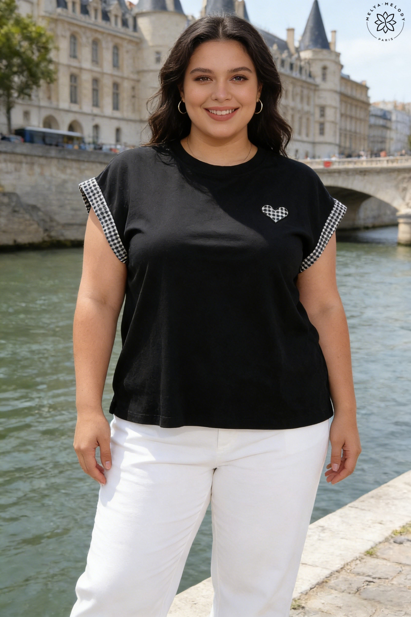 Übergrößen T-Shirt mit Herz - Image 6