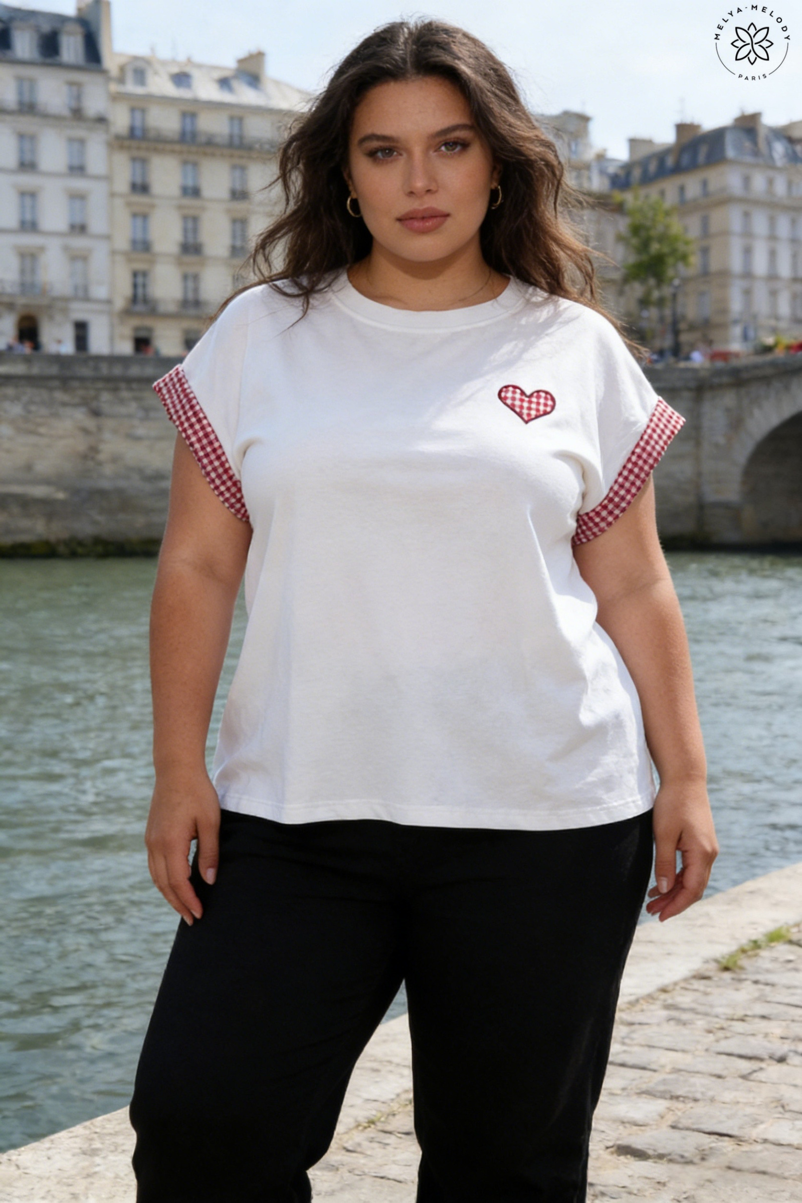 Übergrößen T-Shirt mit Herz - Image 4