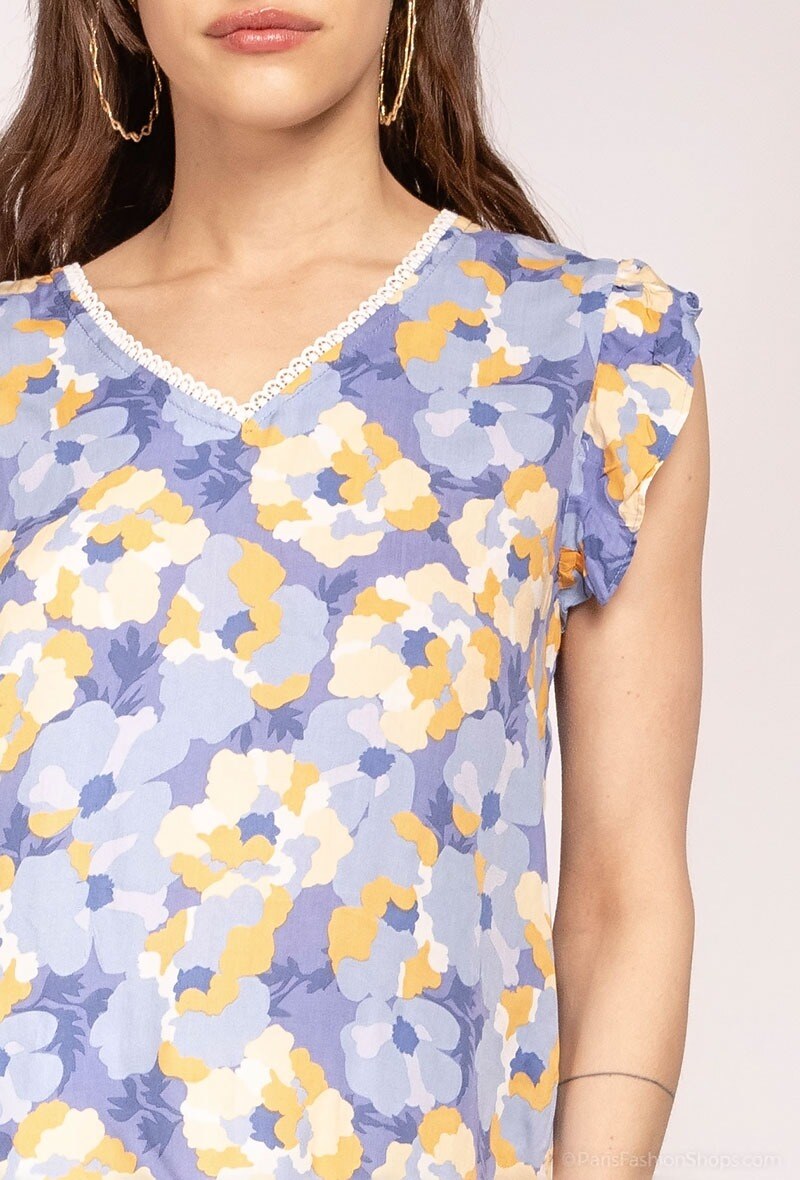Blouse à imprimé fleurs - Image 2