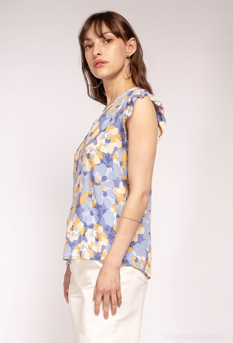 Blouse à imprimé fleurs - Image 3