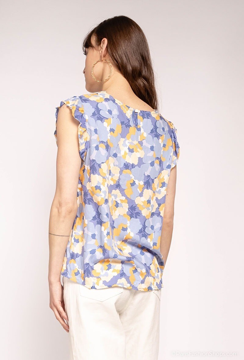 Blouse à imprimé fleurs - Image 4