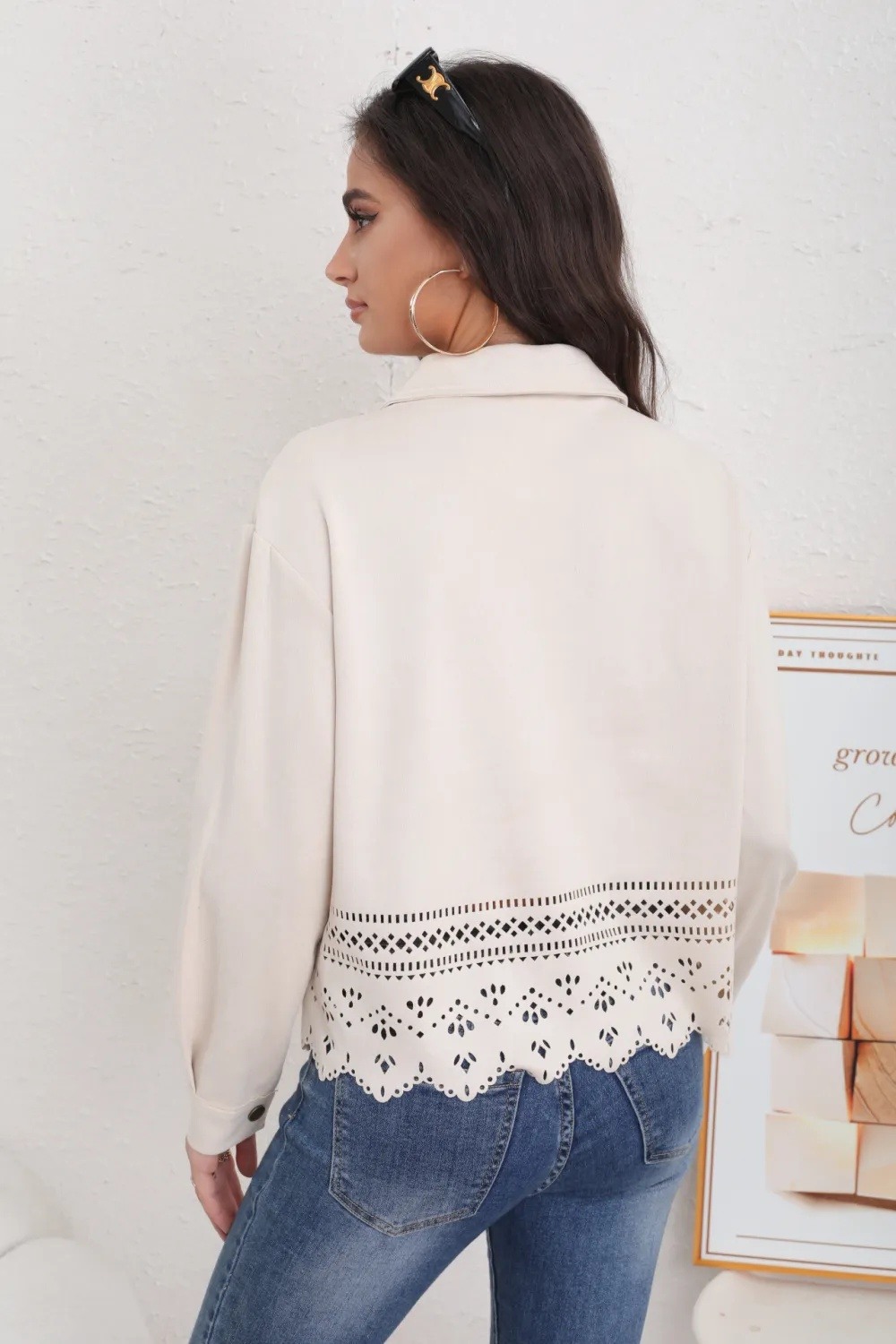 Women's Suede Jacket - Image 20