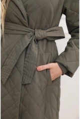 Lange gesteppte Jacke in Übergröße - Image 4
