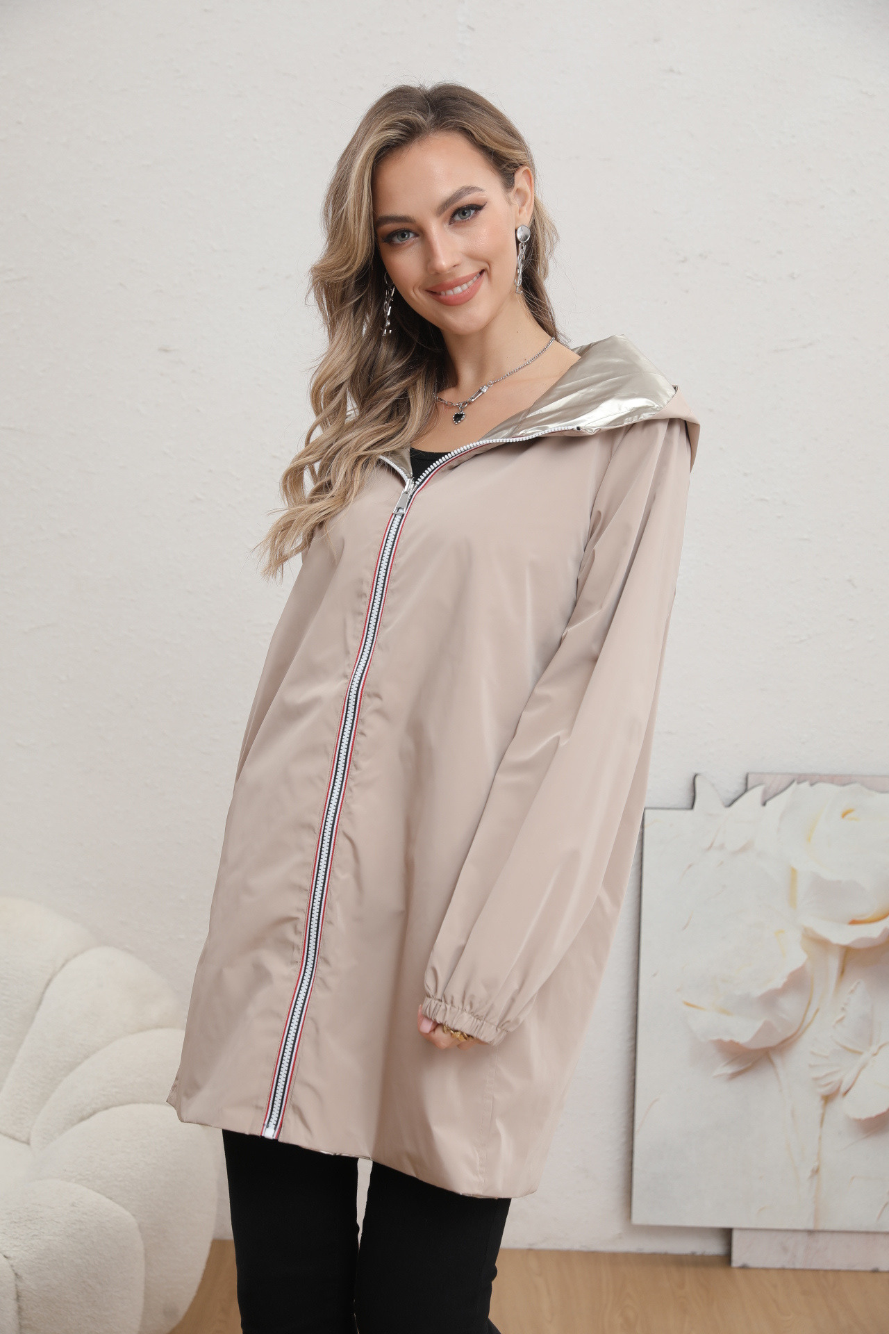 VESTE RÉVERSIBLE IMPERMÉABLE - Image 10