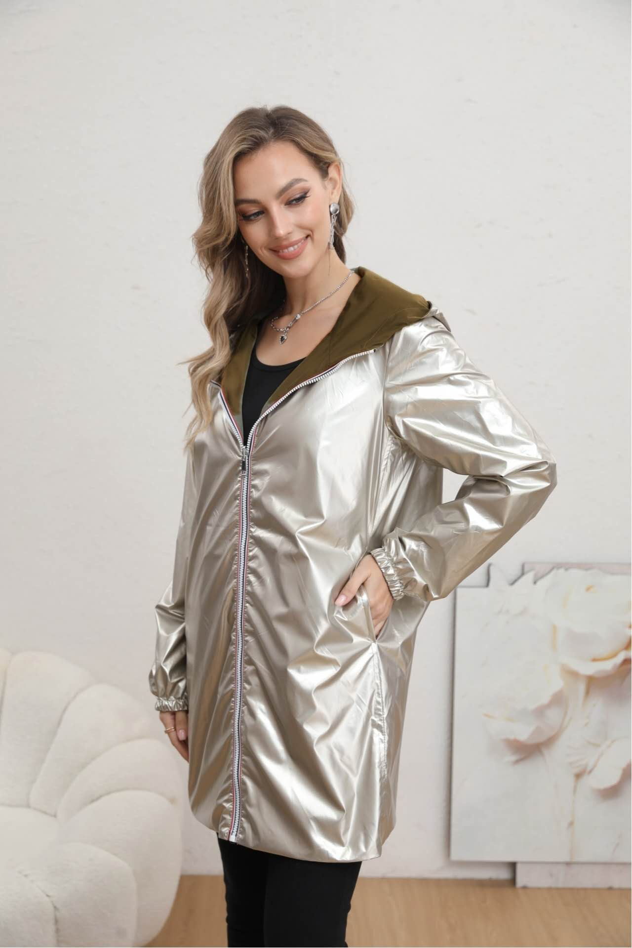 VESTE RÉVERSIBLE IMPERMÉABLE - Image 8