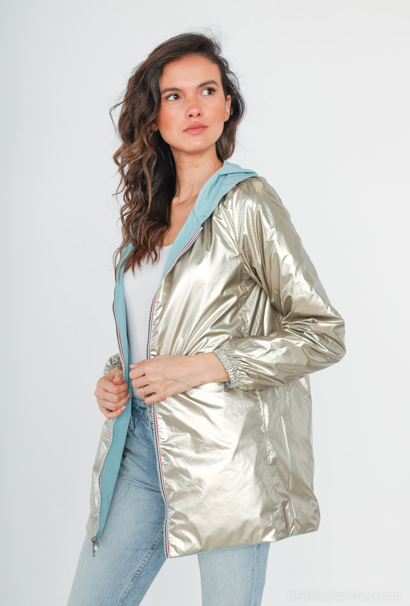 VESTE RÉVERSIBLE IMPERMÉABLE - Image 28