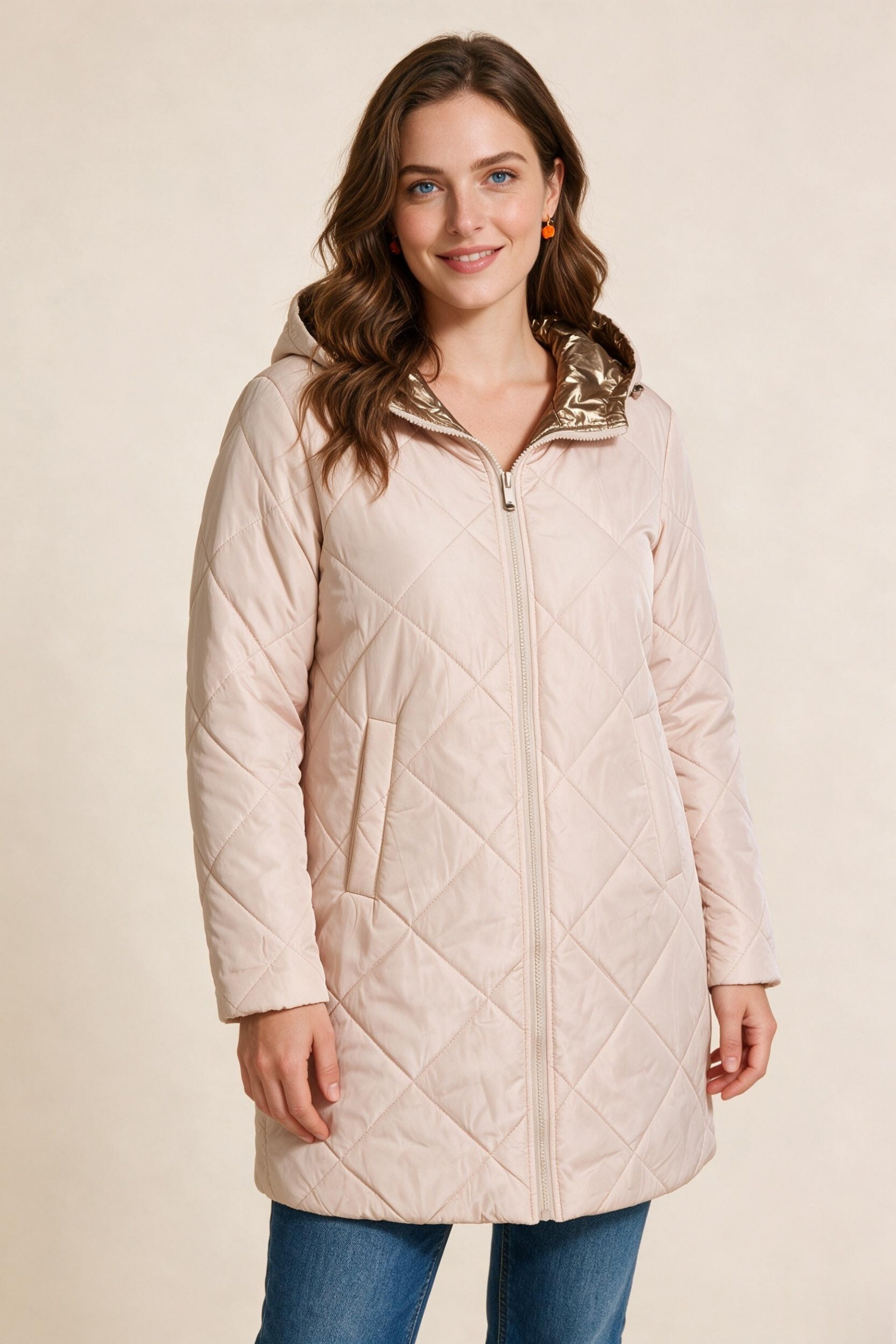 Mayorista Melya Melody - Chaqueta acolchada reversible