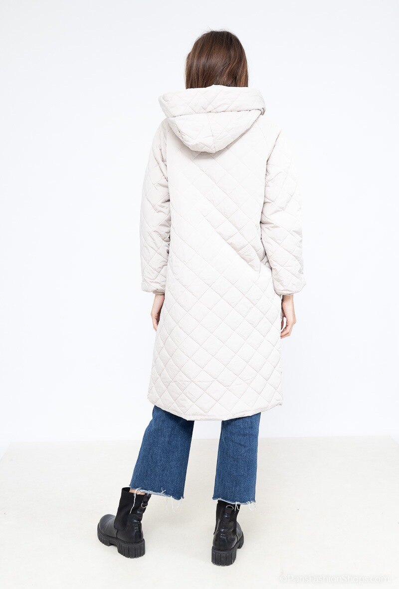 Chaqueta larga acolchada - Image 8