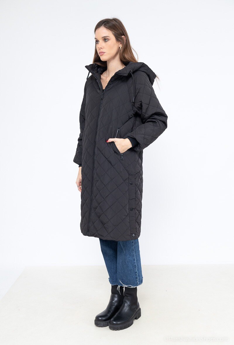 Chaqueta larga acolchada - Image 5