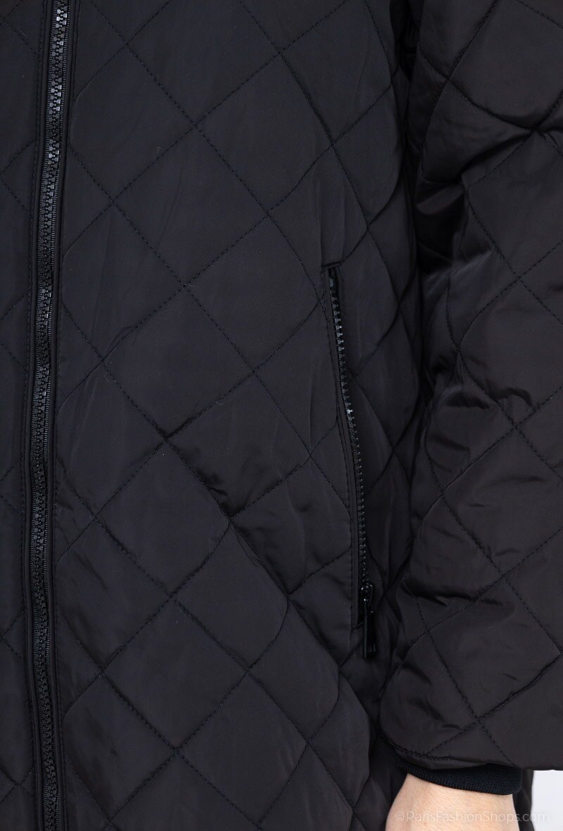 Chaqueta larga acolchada - Image 7