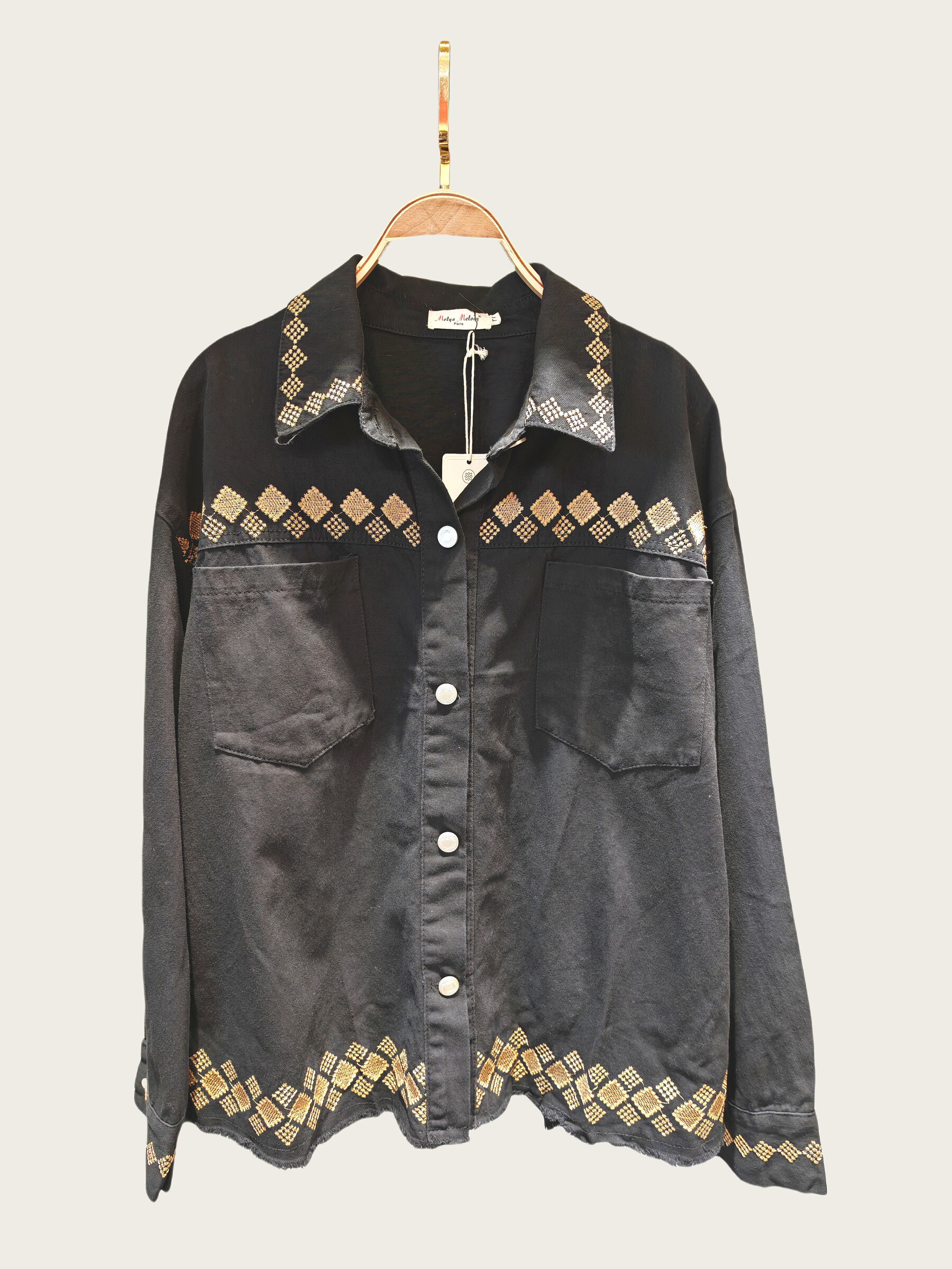 Großhändler Melya Melody - Leichte Stickjacke