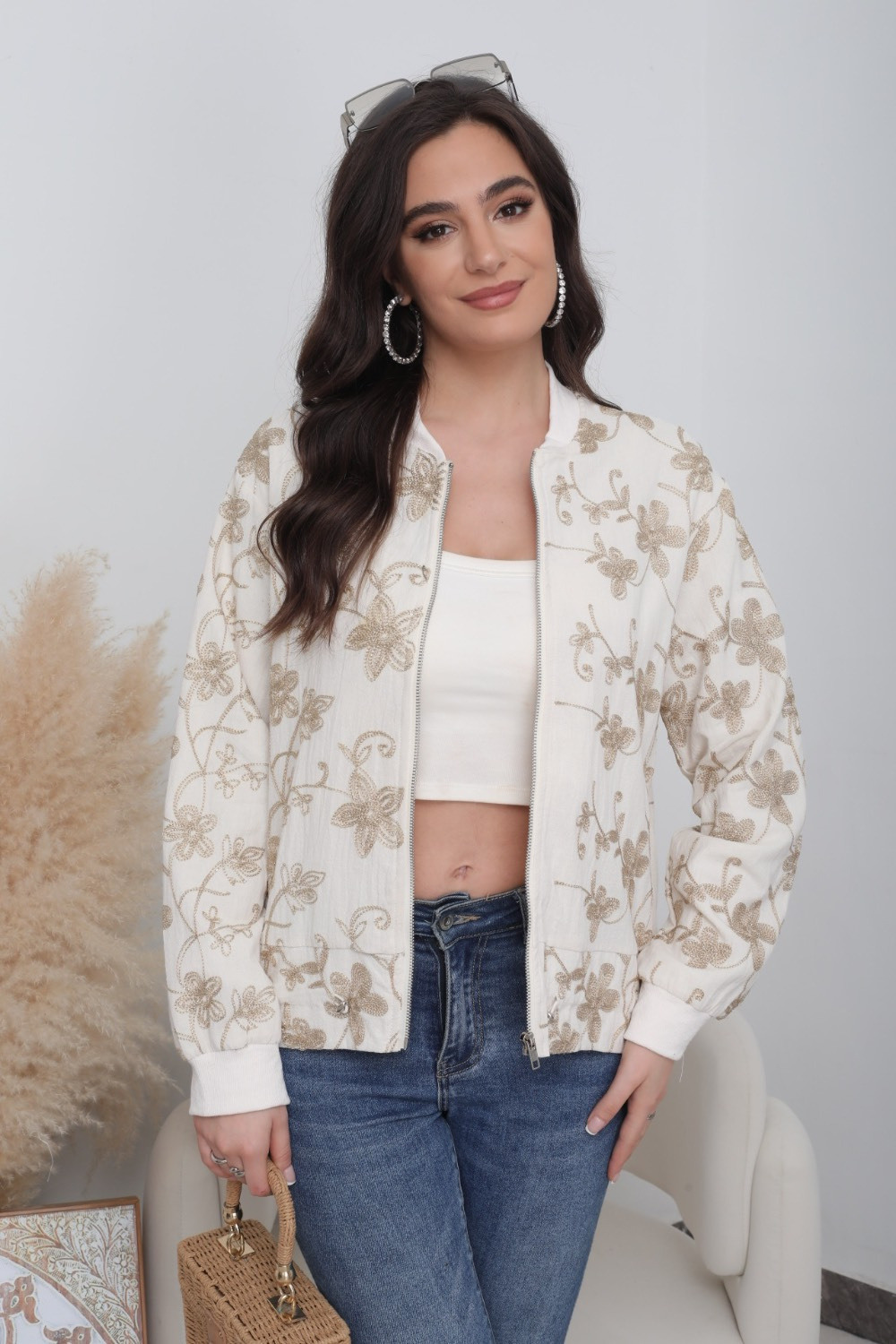 Bestickte Bomberjacke - Image 2