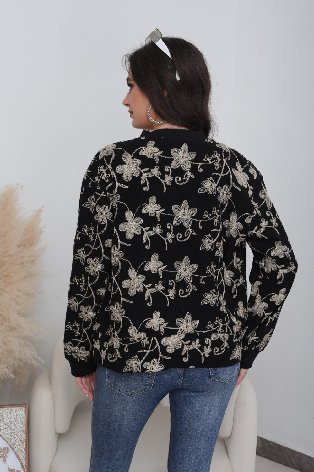 Bestickte Bomberjacke - Image 9
