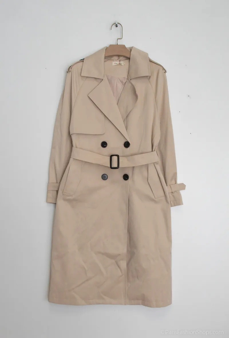 Plus size trench coat - Image 1