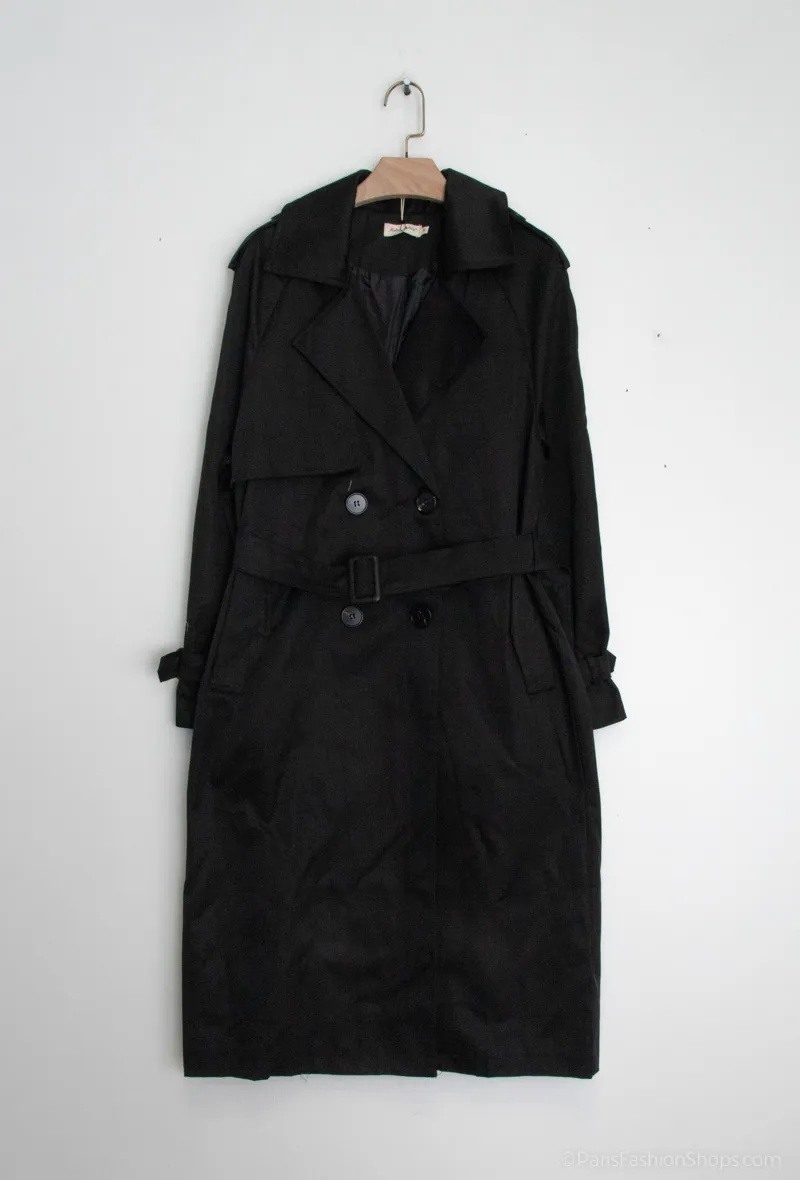 Plus size trench coat - Image 2