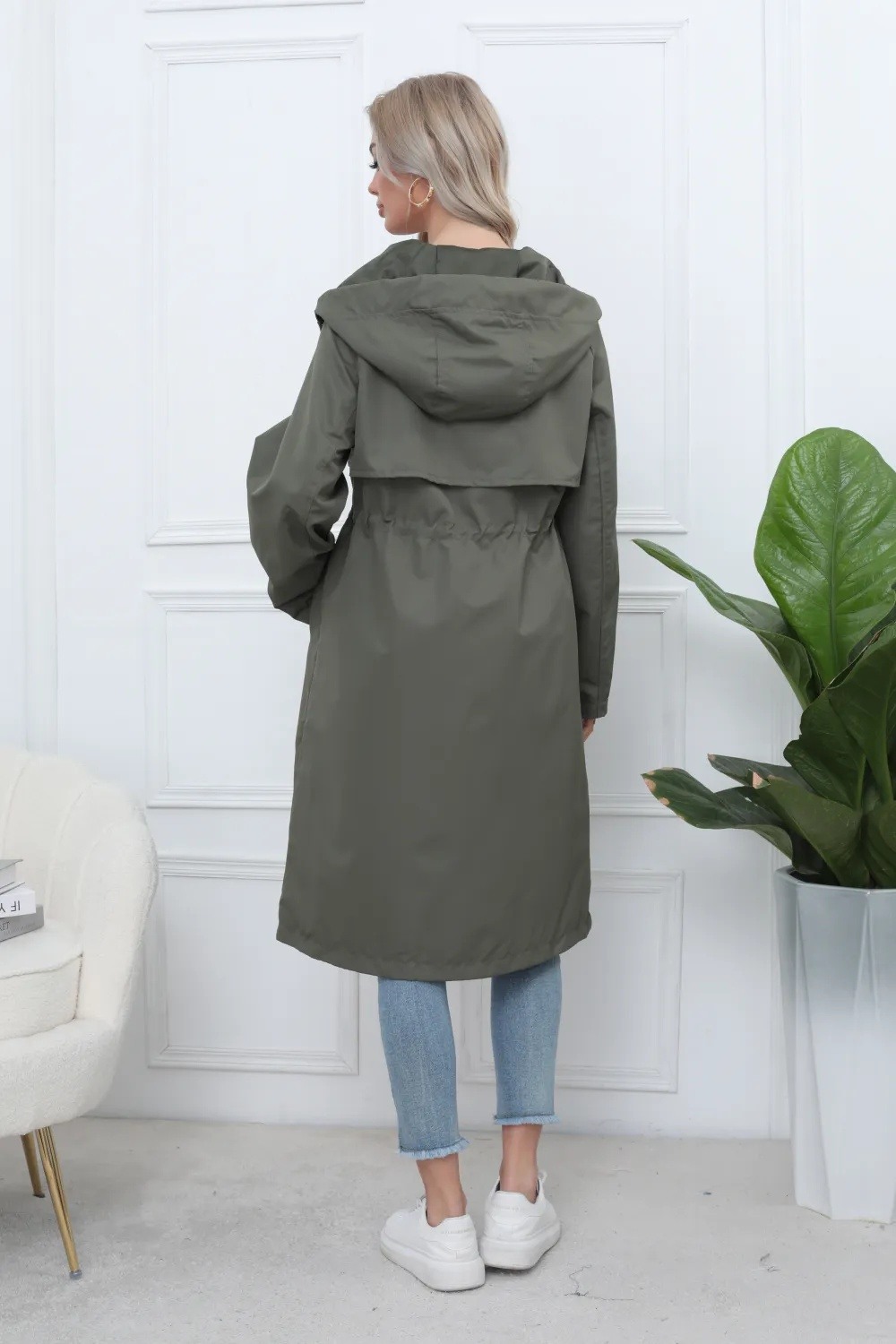 Long Waterproof Hooded Parka - Image 19