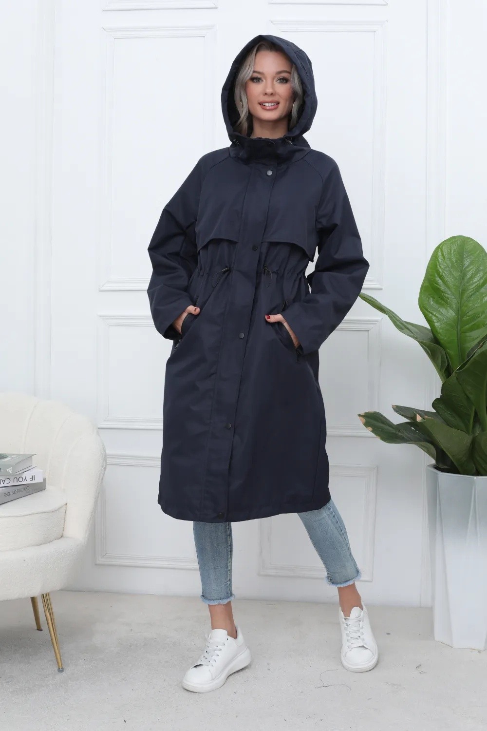Long Waterproof Hooded Parka - Image 5
