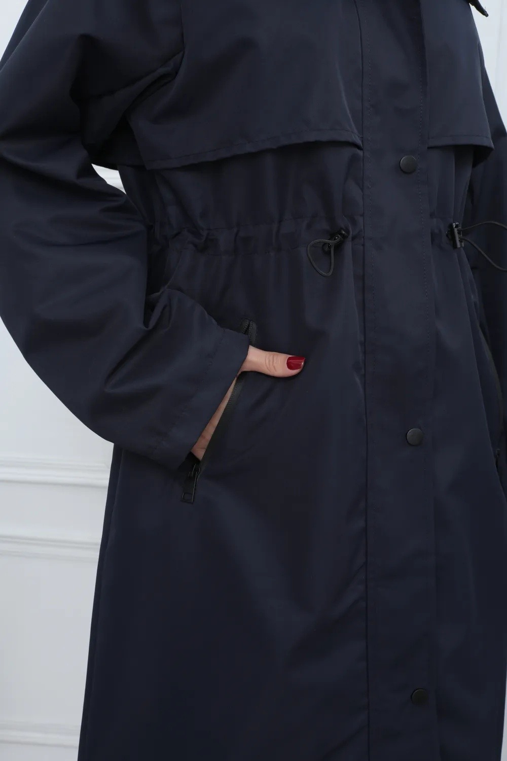 Long Waterproof Hooded Parka - Image 16