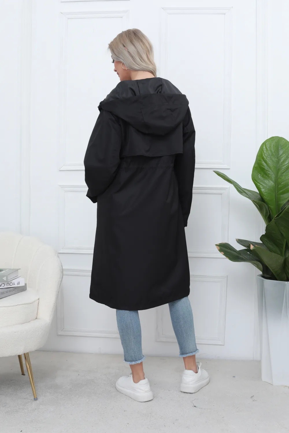 Long Waterproof Hooded Parka - Image 17