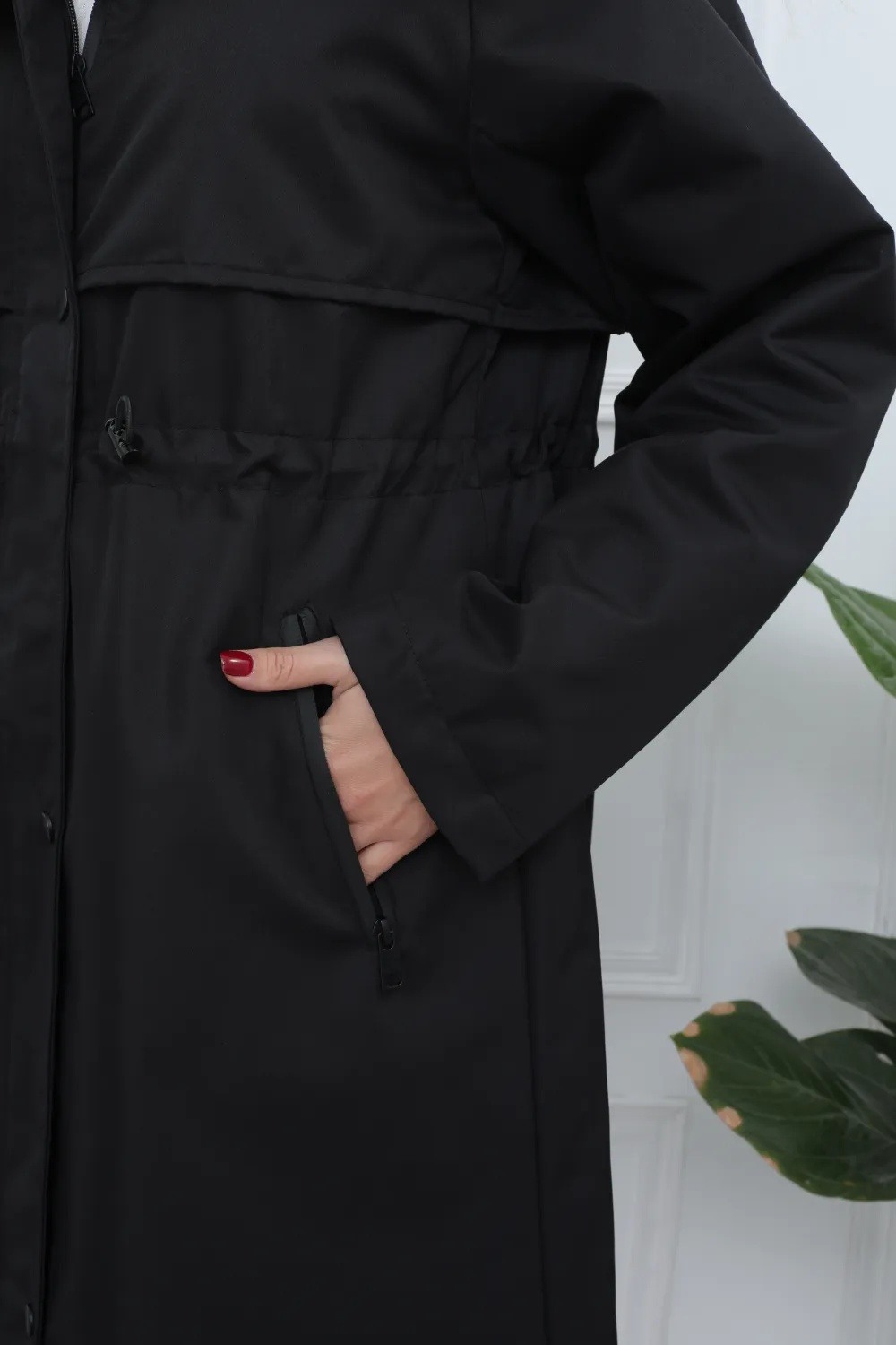 Long Waterproof Hooded Parka - Image 15