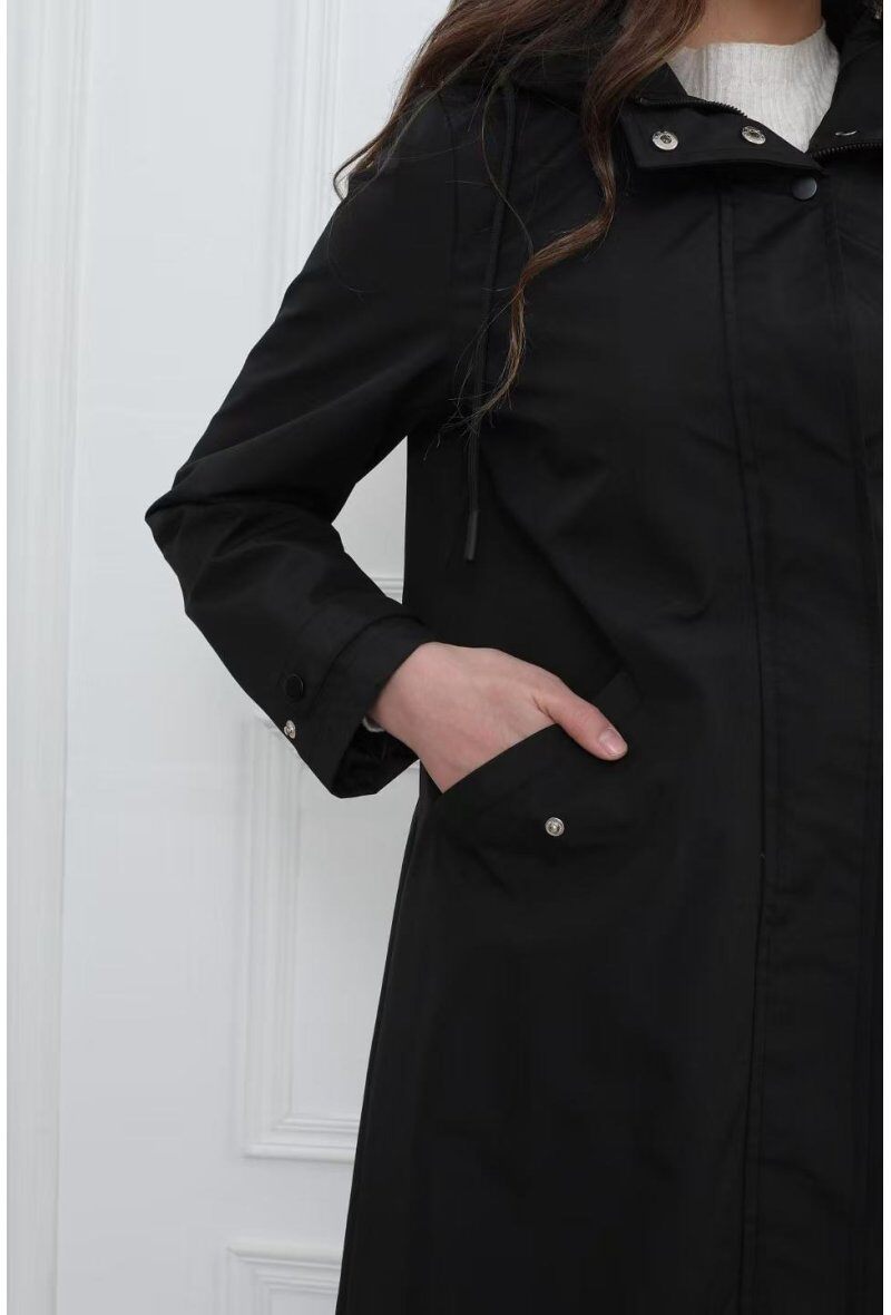 Giacca/Parka lunga leggera impermeabile - Image 12