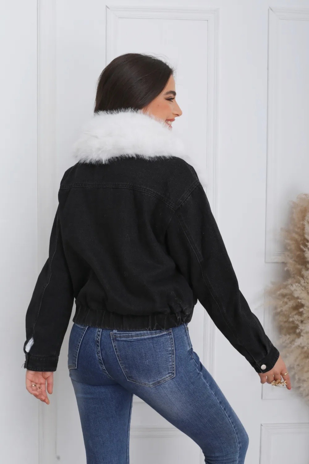 VESTE JEAN FOURRURE - Image 4