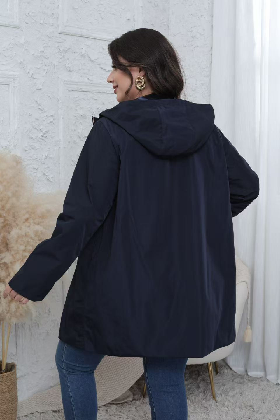Veste imperméable réversible Grande taille - Image 10