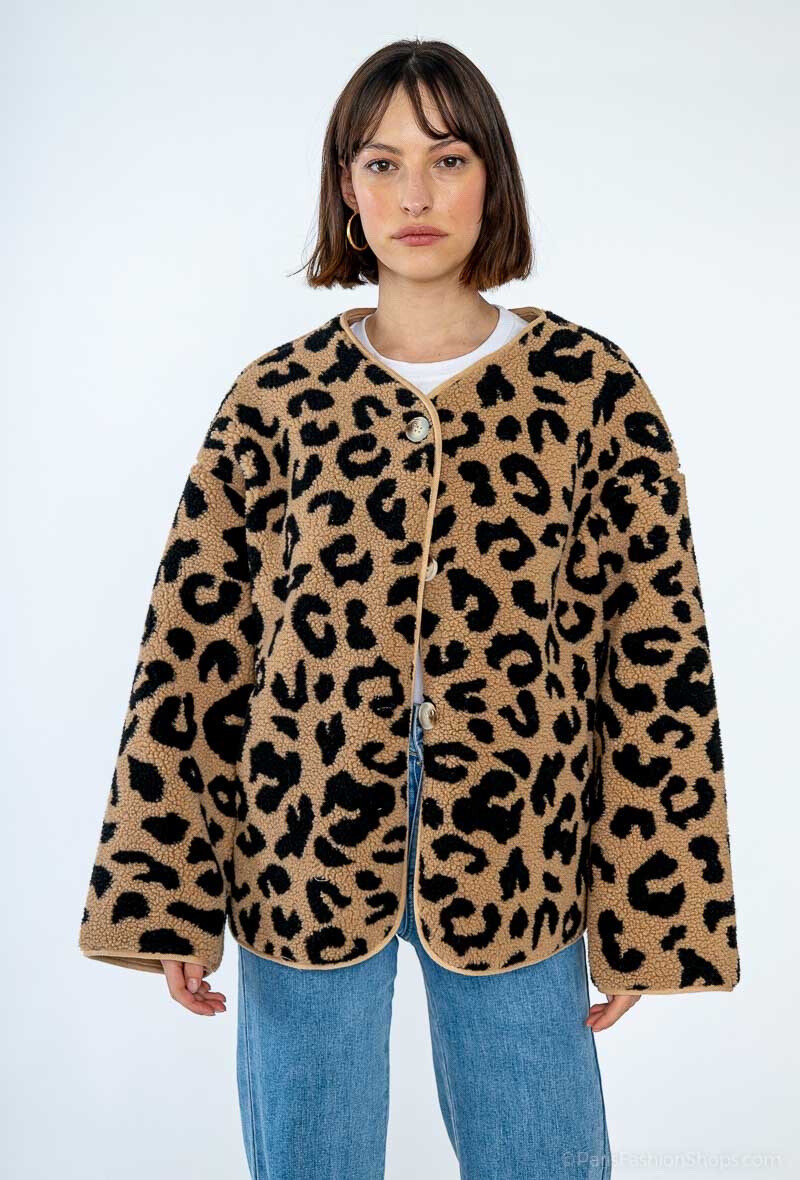 Großhändler Melya Melody - Leopardenjacke