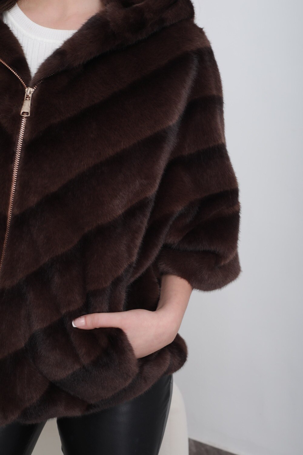 Veste fourrure de Vison - Image 12