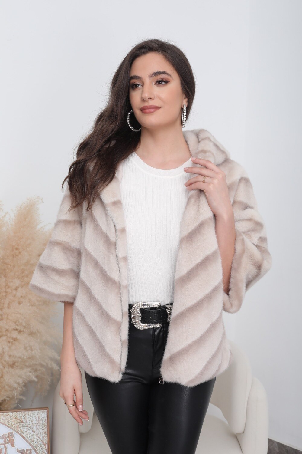 Veste fourrure de Vison - Image 9