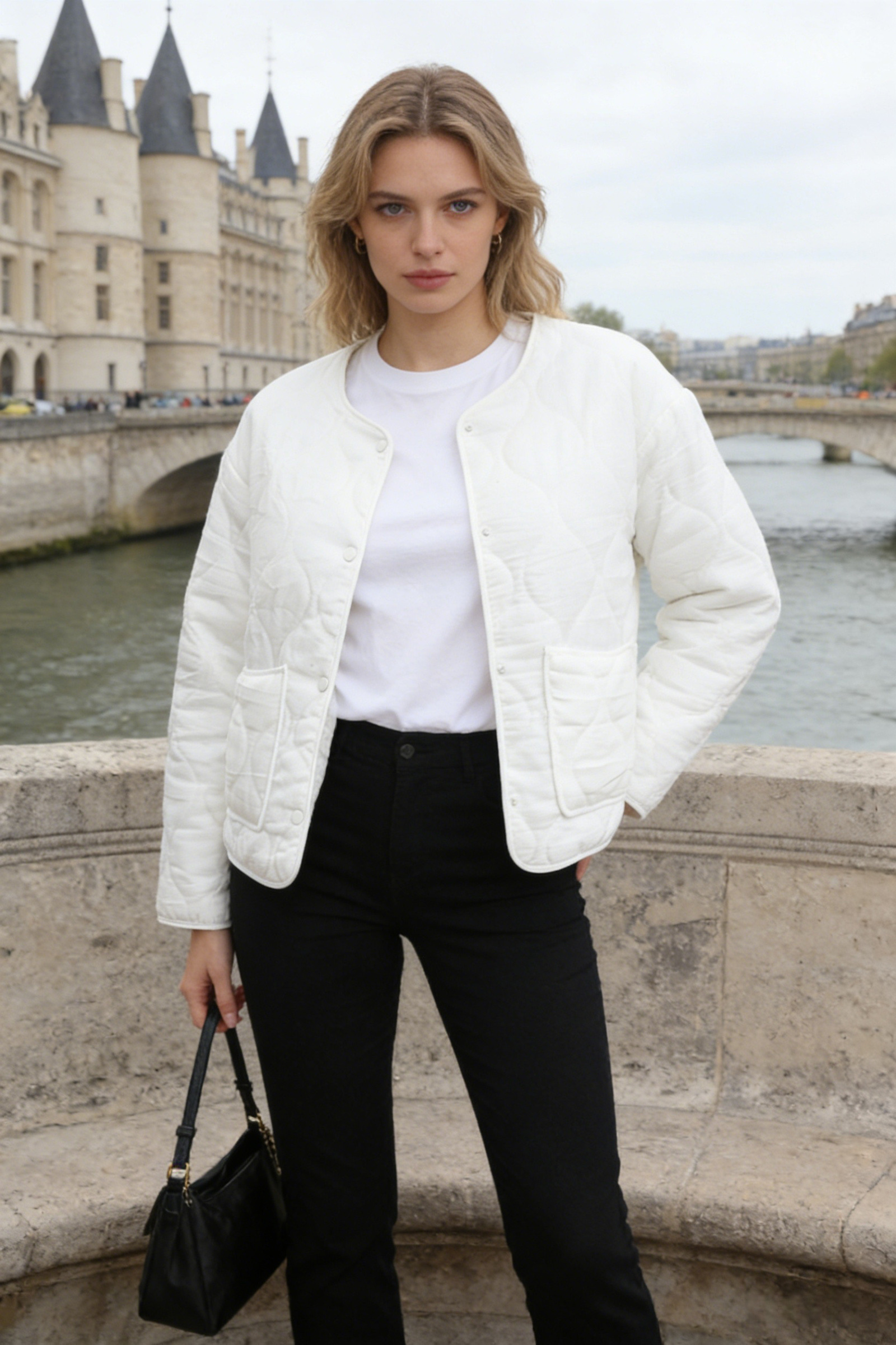 Lightweight quilted jacket - Image 1