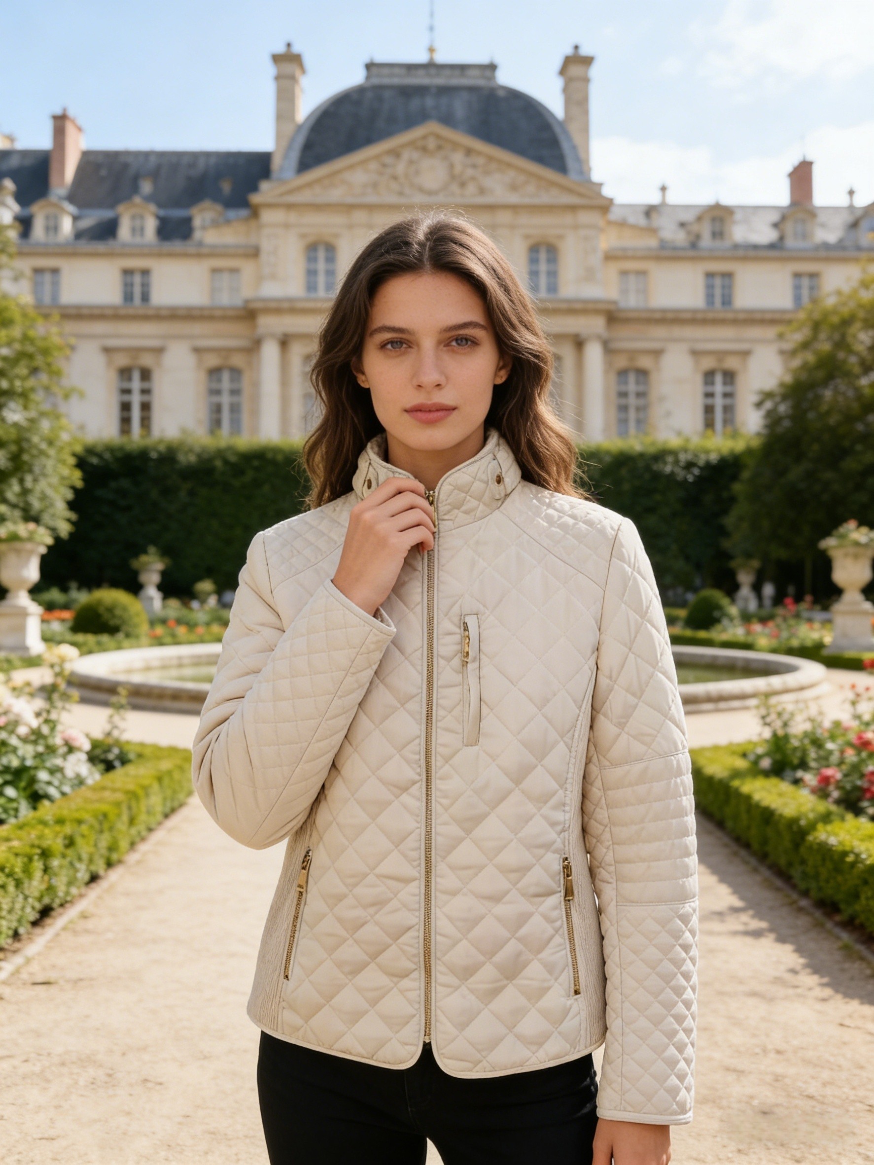 Kurze gesteppte Jacke - Image 8
