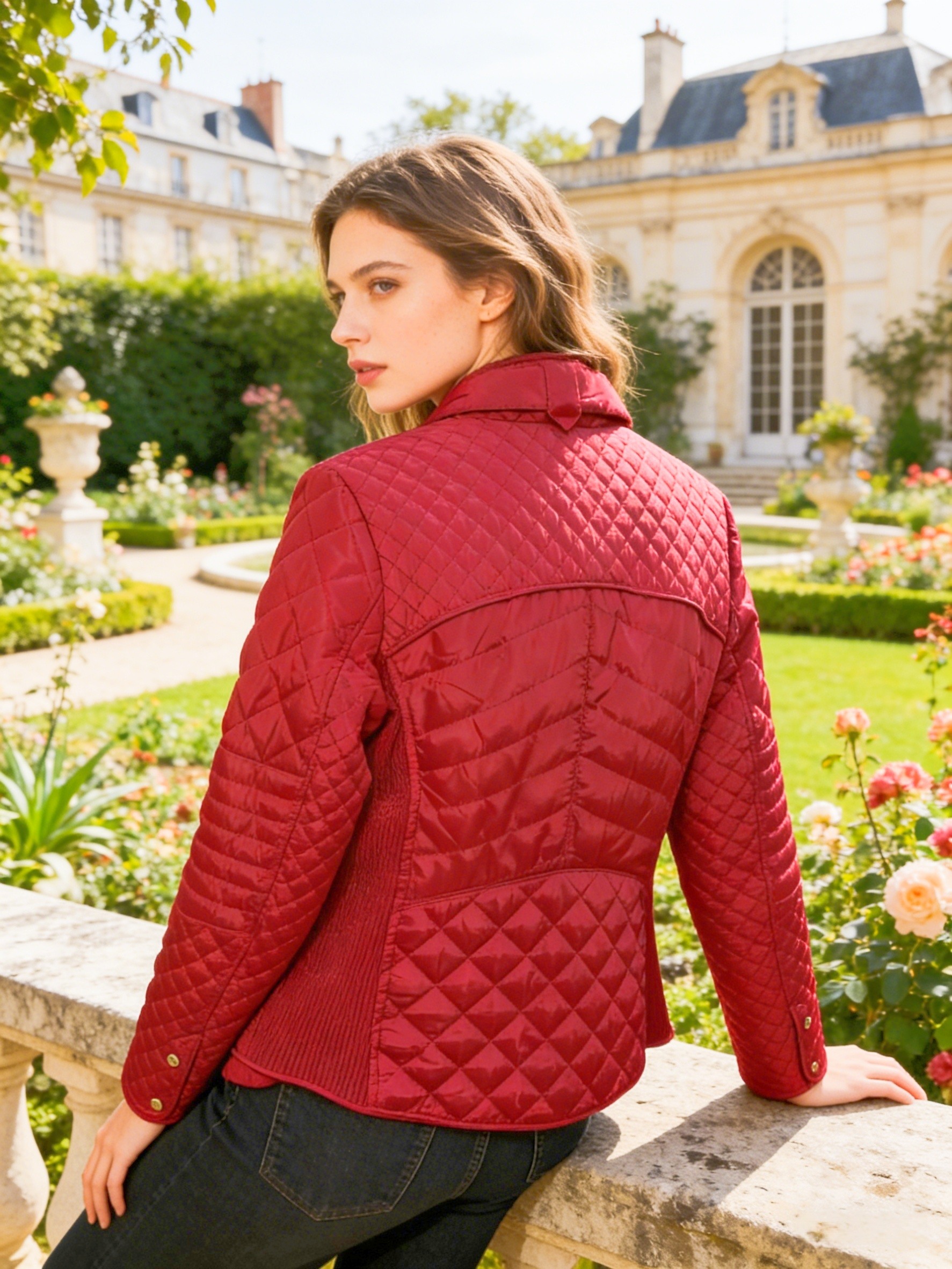 Kurze gesteppte Jacke - Image 11