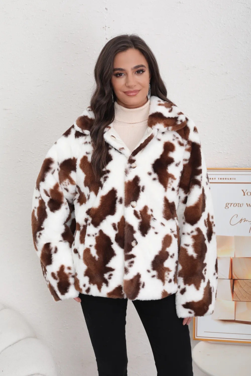 Chaqueta Reversible con Forro y Estampado - Image 10