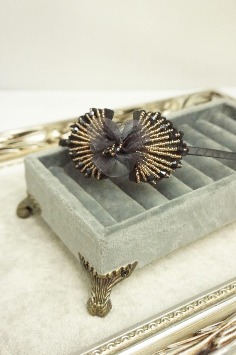 Wholesaler MET-MOI - Pearl and crystal pattern headband