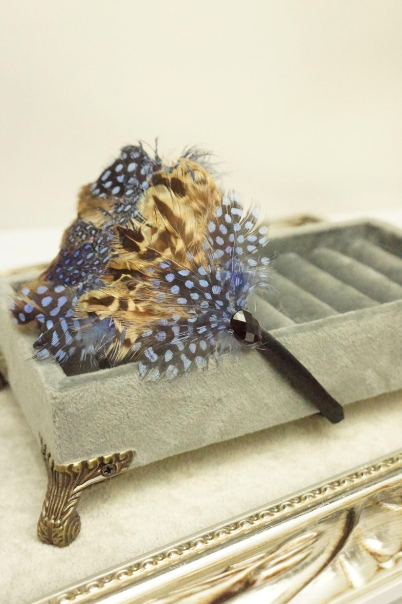 Wholesaler MET-MOI - Pearl and crystal pattern headband