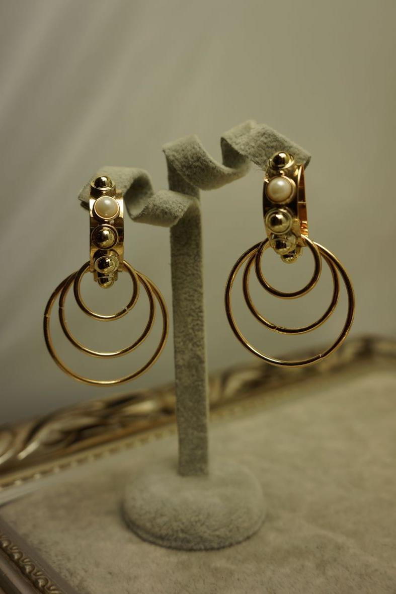 Wholesaler MET-MOI - Flower dangling earrings