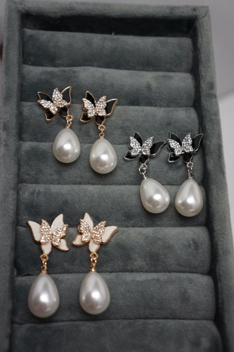 Wholesaler MET-MOI - Flower dangling earrings