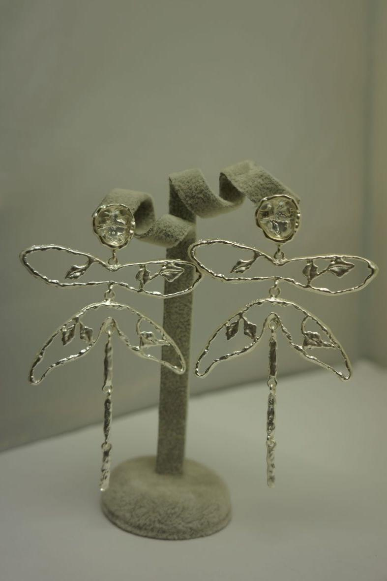 Wholesaler MET-MOI - Flower dangling earrings