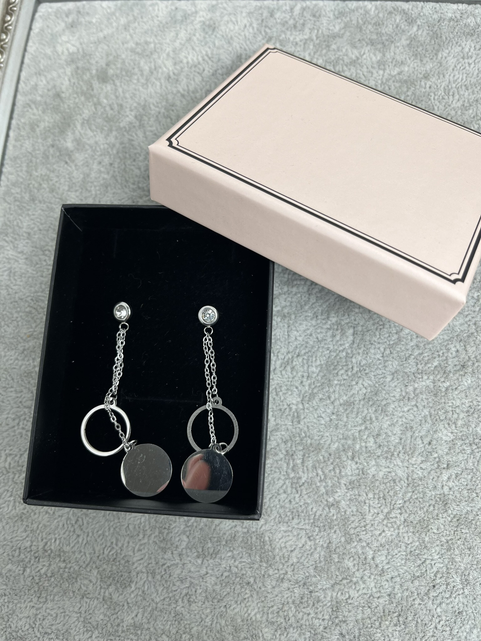 Wholesaler MET-MOI - Stainless Steel Dangle Earrings