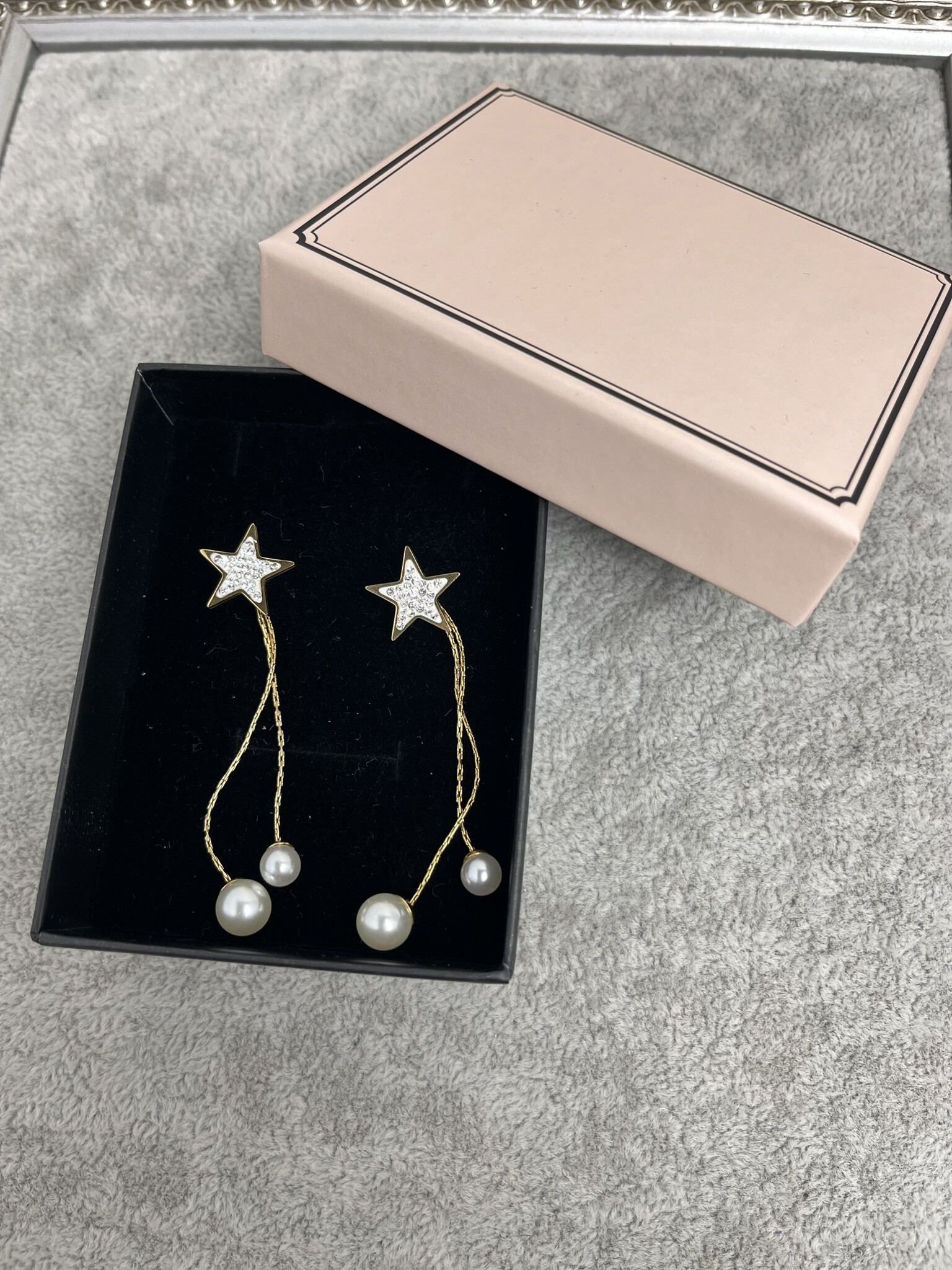 Wholesaler MET-MOI - Stainless Steel Star Butterfly Heart Clasp Dangle Earrings