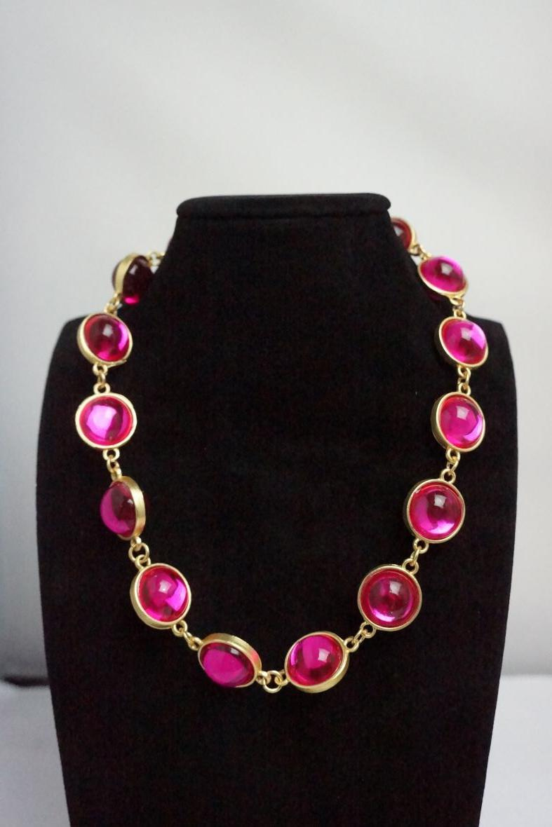 Wholesaler MET-MOI - Colorful plastic ball necklace