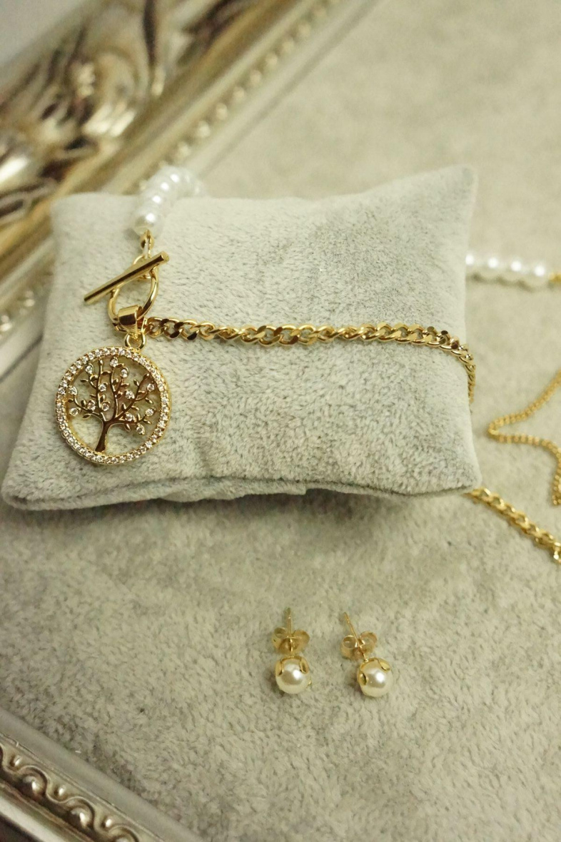 Wholesaler MET-MOI - Stainless steel pearl adornment