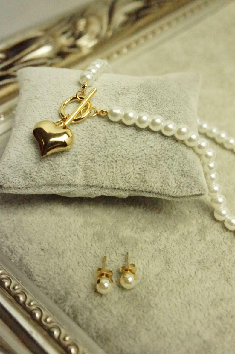 Wholesaler MET-MOI - Stainless steel pearl adornment